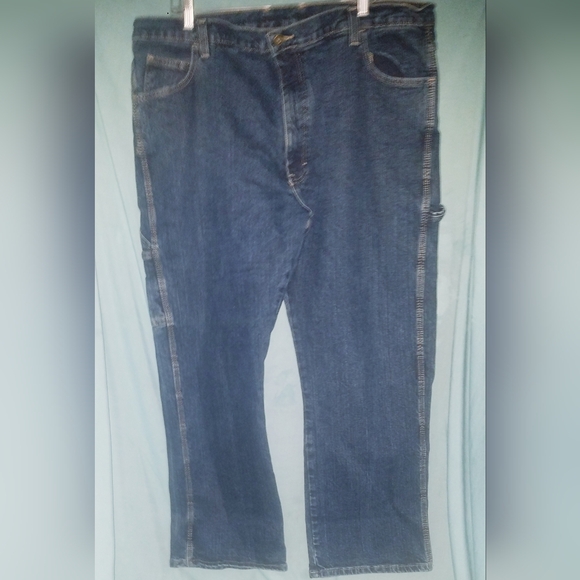 Heavy Weight Dickies Blue Denim Carpenter Jeans Mens Size 40 x 30 Ex. Condition - Picture 1 of 9
